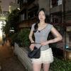 Y2k Sexy Streetwear T-Shirts Women American Retro Vintage Harajuku Striped Lace Patchwork Bow Slim Tees Tops Summer