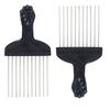 2pcs African styling comb, stainless steel hair styling insert comb, hair comb for fluffy styling, Special for real hair wigs