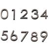 Yousheng 6cm Plated House Door Plaque Address Number Digit Figure Plate Sign Hotel Decor
