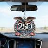 Decorative Acrylic Car Hanging Charm 250th Anniversary Pendant for Vehicle, Home & Office Multifunctional Gift