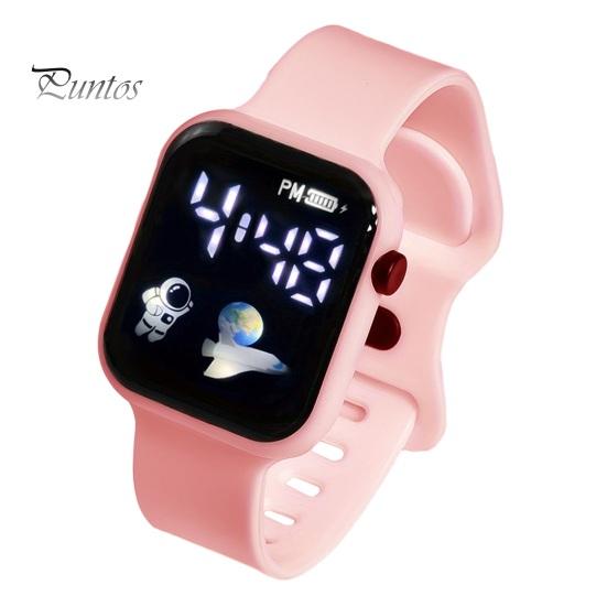 Reliable Electronic Watch LED Digital Stylish Square Shockproof Sporty Clear Reading Design Student Sport Personality Accurate