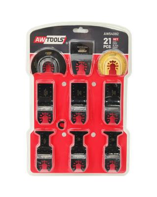 Awtools Mt Zestaw Brzeszczotów 21Szt. Do Urządzenia Wielofunkcyjnego