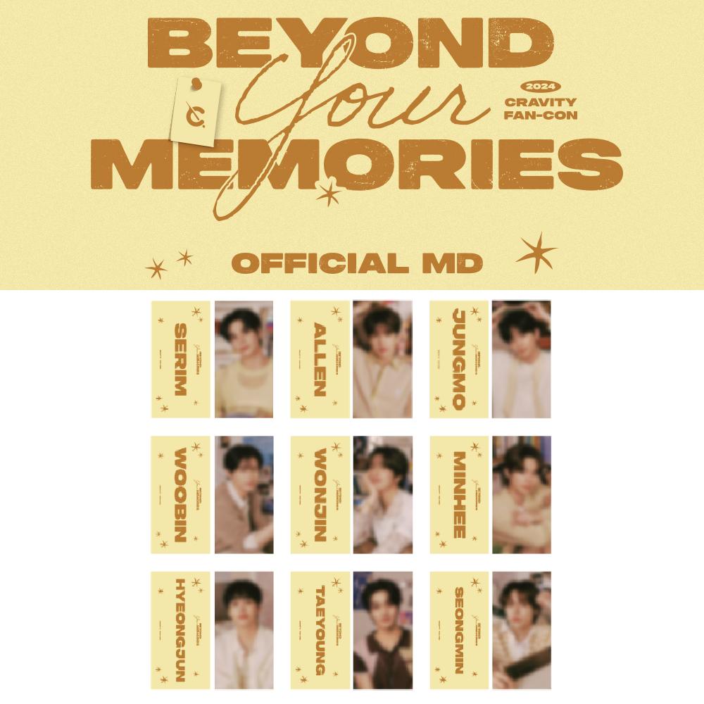 

Предварительный заказ 2024 CRAVITY Fan Con Beyond Your Memories Фото Слоган