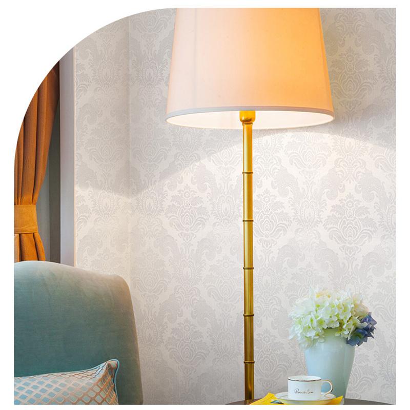 Solid Color Self-adhesive Simple Vintage Retro Printed Bedroom Living Room Decoration Waterproof Background Wall Paper