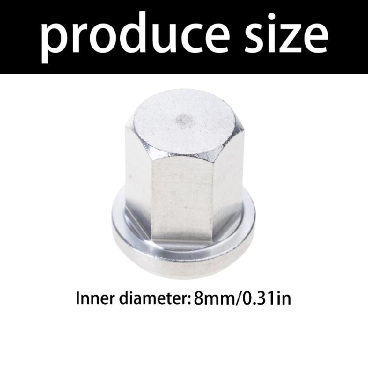 Multiple Purpose 3/8 Inch Closed Top Battery Terminals Nut Steel Hexagonal Head Designs Studs Nut set for Various Power Systems