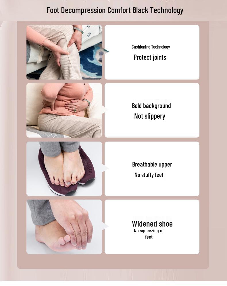 Breathable, Non-Slip Casual Shoes for Men & Women - Wide Fit Comfort for Seniors, Sugar Feet Friendly