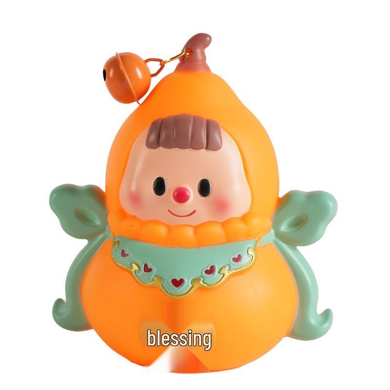 2025 Chinese Style Fu Lu Night Light: Children's Luminous Handheld Lantern for New Year's Day Gifts
