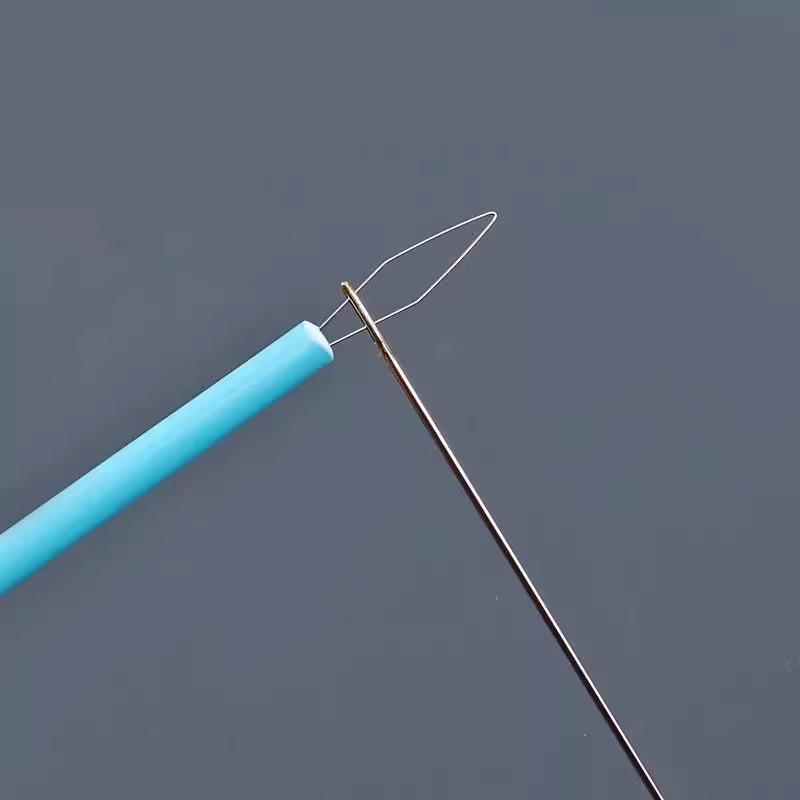 Automatic Needle Threader for Elderly - Easy Thumb Sewing Tool