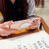 For iPhone 14 Pro Magnetic Case TPU Electroplating Edge Phone Cover Fashion Cute Side Love Heart