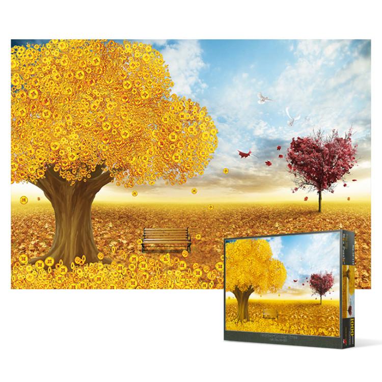 1000 Piece Jigsaw Puzzle - Money Tree 2, Popular Korean Puzzle