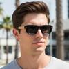 2026 New Fashion Brand Luxury Designer Sunglasses Men Vintage Letter Square Trendy Shades Glasses Top Party Travel Sunglasses