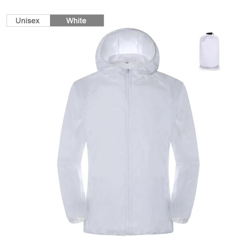 Camping Rain Coat Men Women Windbreaker Women Men's Waterproof Jacket Sun Protect Clothing Fishing Rain Wind Breaker Jacket Men