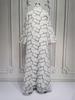 Middle Eastern Arabic Style Embroidered Long Sleeve Dress for Muslim Women 2025
