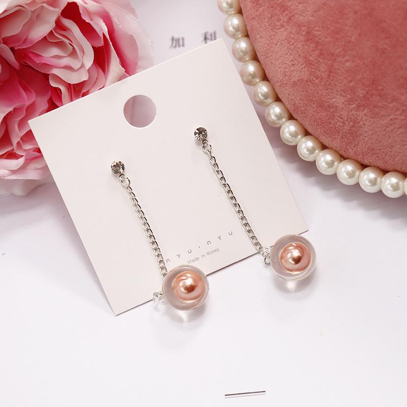 Buy Pink Is a Collection of Lovely Girl Heart Geometry Opal Ear Sweet ...