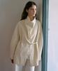 LAMEREI Light High-Neck Half Jacket[Lmbfspjk111]-Ivory