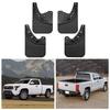 Mudguard for Toyota Tacoma 2024 Large Edition Car Tire Soft Rubber Fender Premium Protection Splash Board Decoration