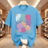 Trendy Boho Floral Tshirt Soft Flower Graphic Tshirt Cute Spring Garden Botanical Top Summer Short Sleeve Unisexs Clothing Tops