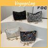 Trendy Sequin Underarm Bag Handbag Women's 2024 New Summer Casual Chain Small Shoulder Bag