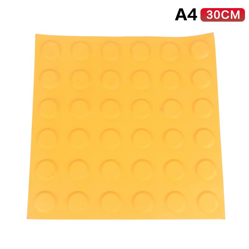 Piastrelle Tattili in PVC Superficie Antiscivolo Prestazioni Durature Per Marciapiedi Spazi Pubblici Percorsi per Non Vedenti