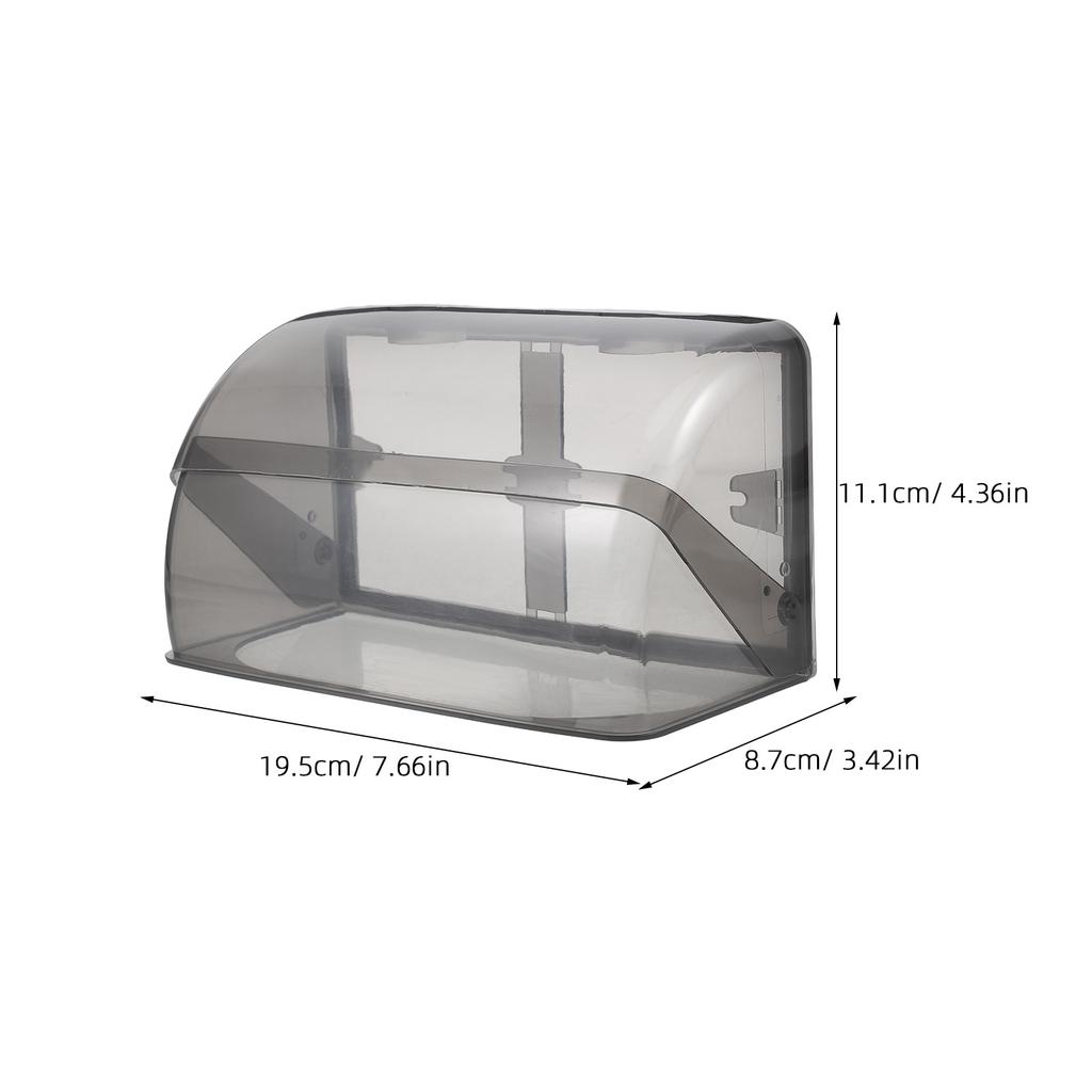 Waterproof Socket Protection Cover Dual 86 Type Heavy Duty Outdoor Plug Box for Wet Locations Bathroom Kitchen Use