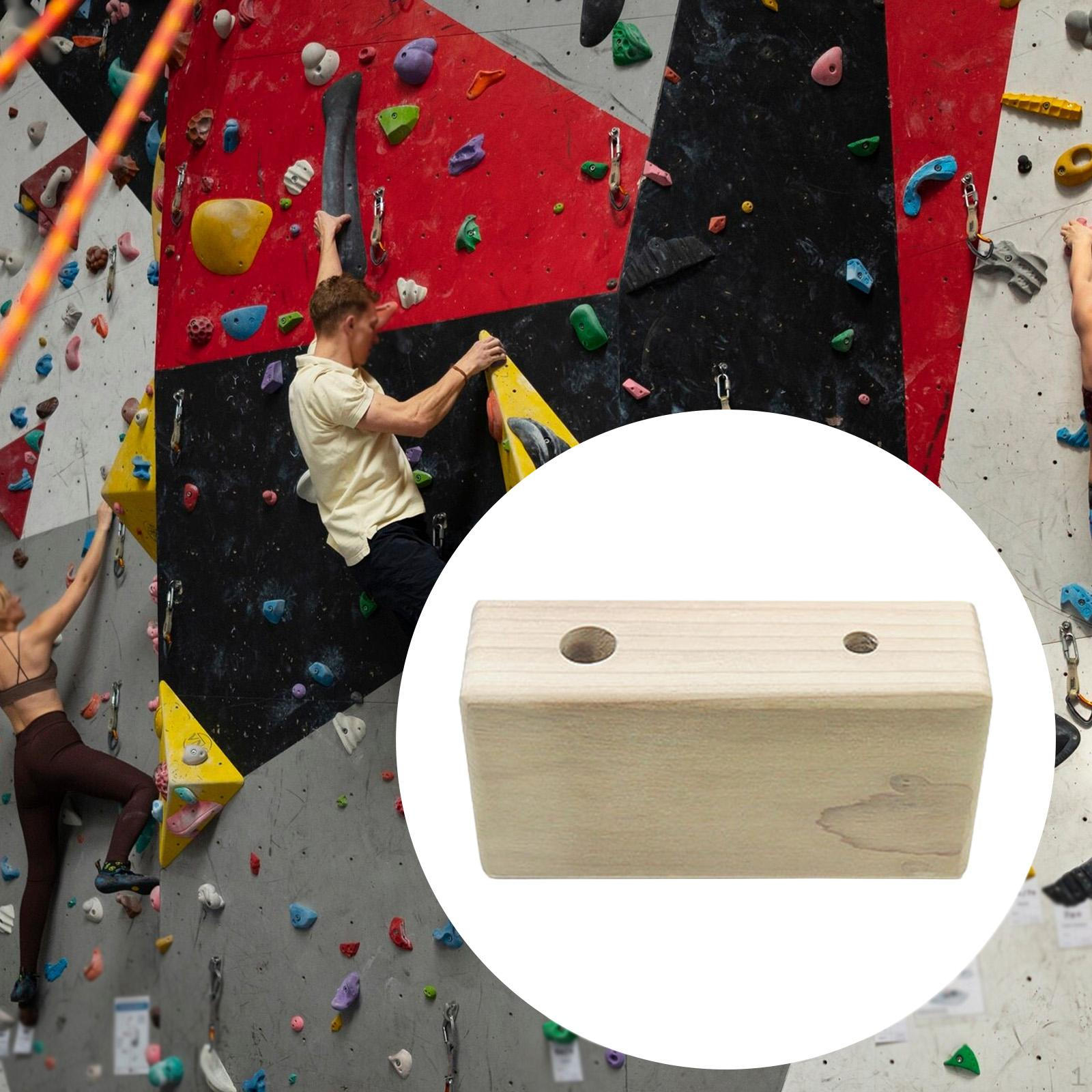 

Climbing Holds Board Strengthen Your Grips, Arms and More Workout Body Strength Building Core 15cmx5cmx8cm