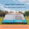 Zuchuang Outdoor 2-Room Camping Tent Villa