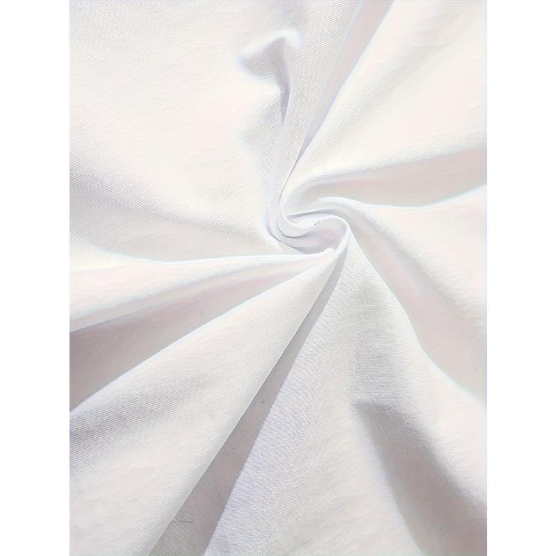 Womens Dandelion Print Tee White Black Floral Design Round Neck Short Sleeve Soft Cotton Blend Tie Front Detail Spring Summer Casual Top