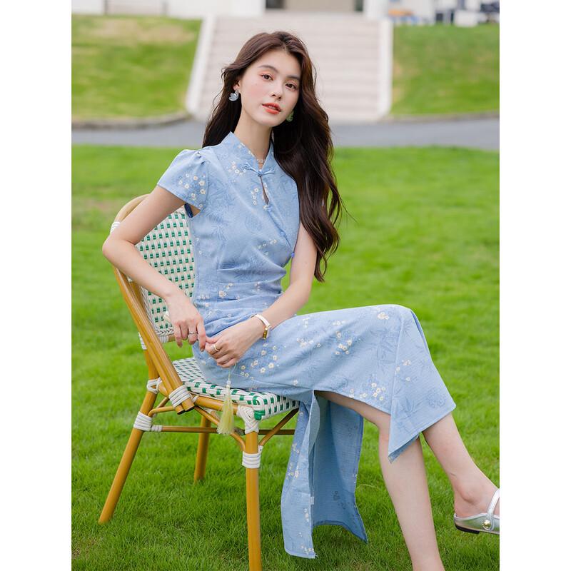 Mokana Women s Chinese Style Cheongsam Dress M