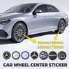 56mm60mm65mm75mm Car Wheel hub Center Cap Badge covers sticker 4pcs Mercedes Benz W204 W205 W212 W213 W177 W176 W117 X253 W247