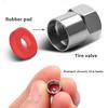 Sports Designed tire Valve stem caps,4 Pack Car Tire Air Caps Cover-car Accessories with Aluminum Alloy Valve stem caps for Car Truck SUV Motorcycle