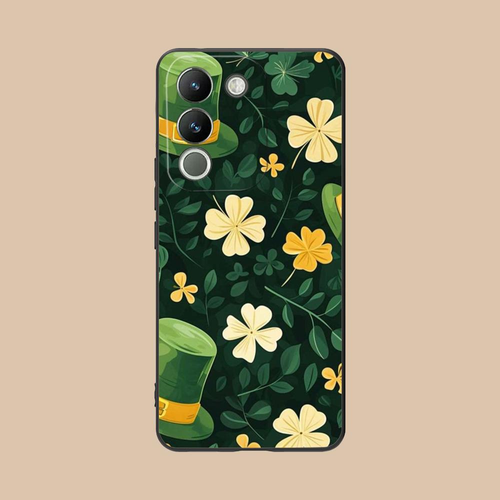 Saint Patrick's Day Mobile Phone Case for VIVO Y77 76 75 74 73 72 58 56 55 51 50 38 36 Y19 Y18 Y03 Y01 5G Printing Cover