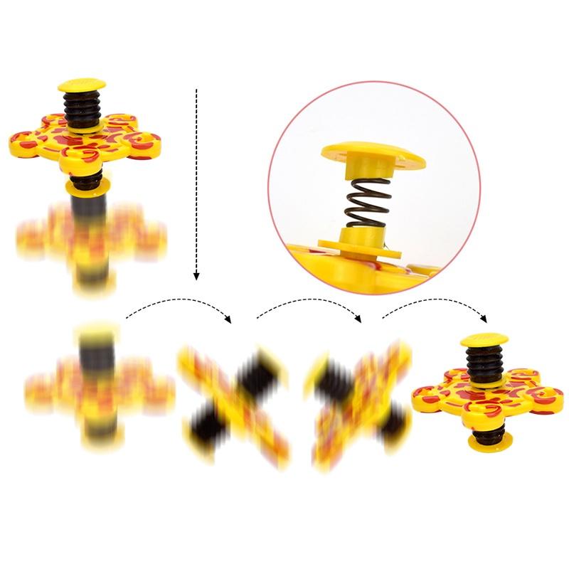 Giocattoli Giroscopio a Molla Rimbalzante per Bambini Hand Spinner Giocattoli Saltellanti Sollievo dallo Stress per Dita Regali per Adolescenti Adulti
