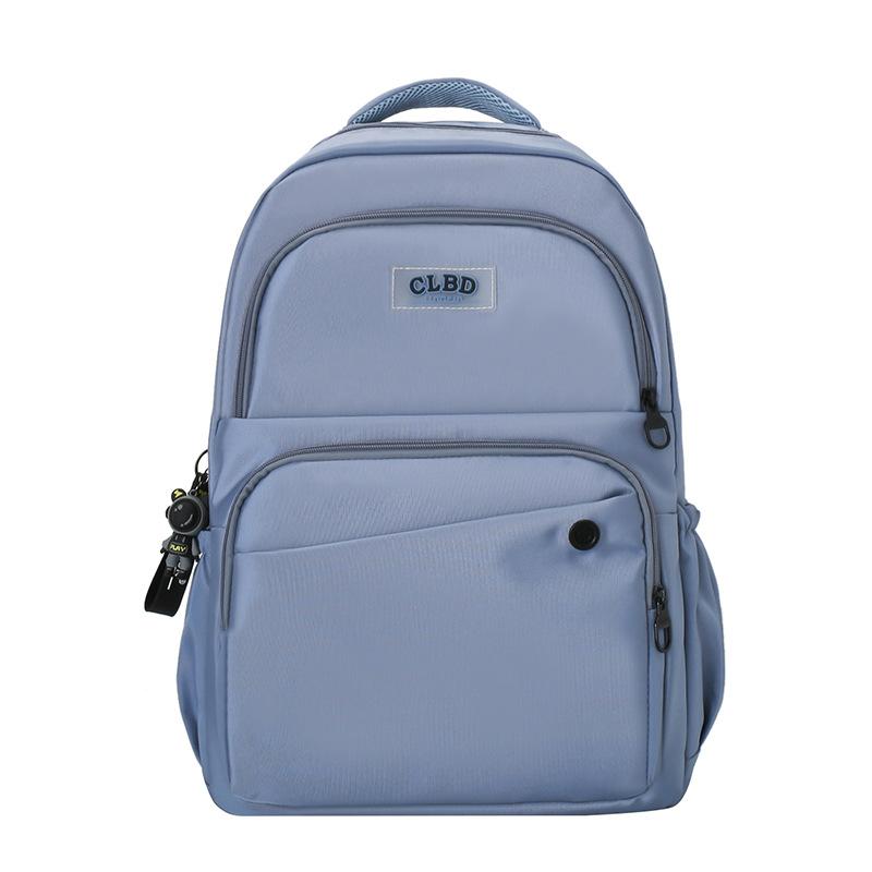 College student backpack Korean version of casual Oxford cloth junior high school student schoolbag large capacity outdoor travel backpack
