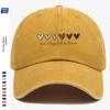 Pc Baseball Cap with Six HeartShaped Gradient Pattern Print Stylish and Beautiful Unisex Baseball Cap Adjustable Size Every
