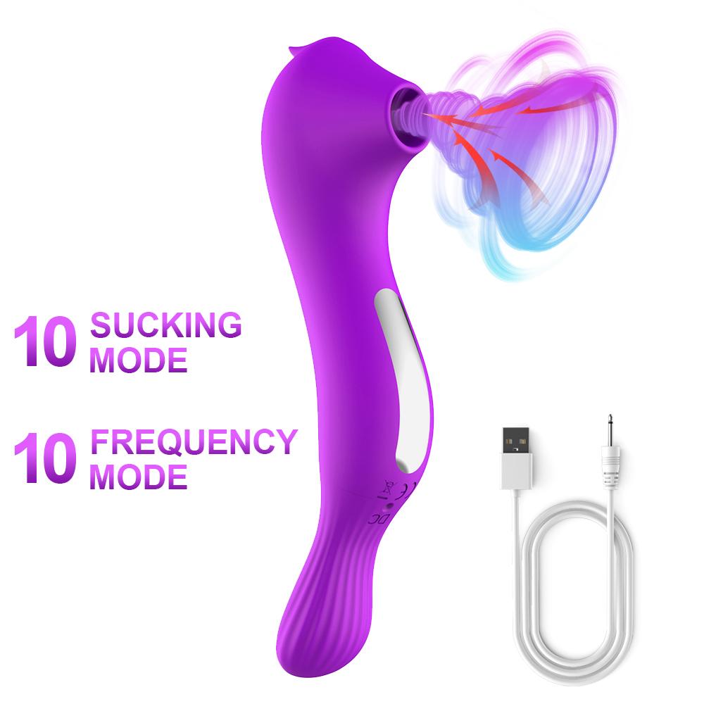 Sucking Vibrator 20 Powerful Vibration Modes Female Vagina Massager G-Spot Clitoris Stimulator Vacuum Suction Sex Toys for Women