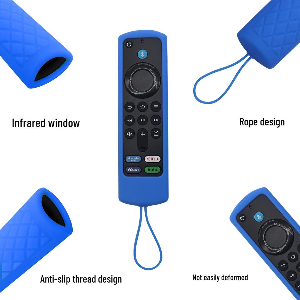Fire TV Stick 4K Silikon Leuchtende Fernbedienungshülle