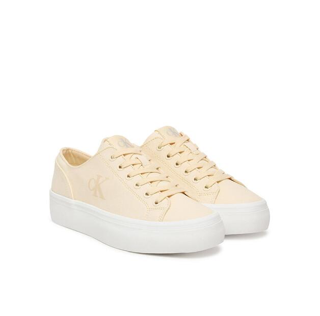 Кроссовки Calvin Klein Vulc Flatform Low Canvas Mg