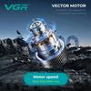 VGR Hair Clippers Professional Hair Cut Machine 11000RPM Electric Clippers Adjustable Metal Trimmers for Men V-668 LED Intelligent Digital Display