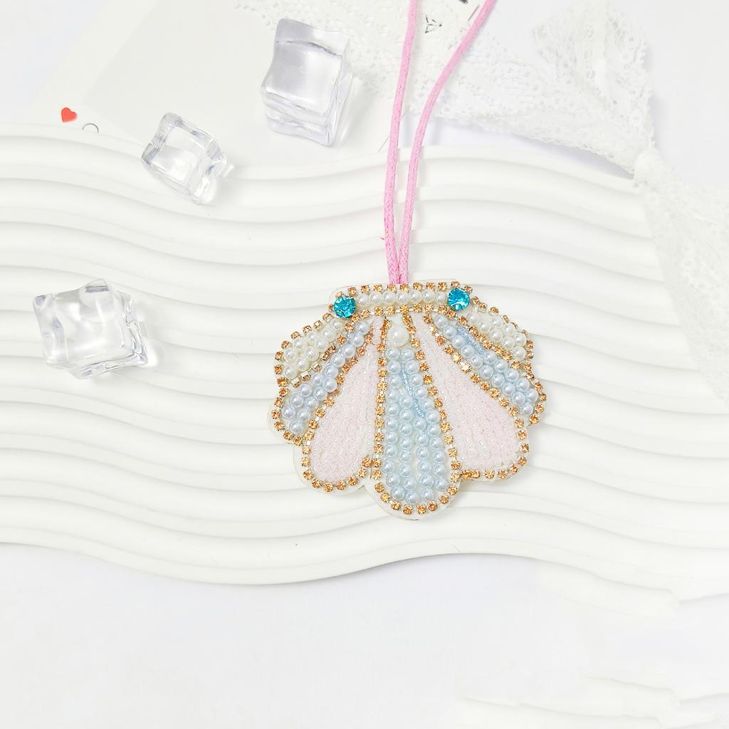 Marine Themed Beaded Keychain With Vibrant Fish And Coral Designs Bag Accessories Keychain Pendant For Bags Or Keys
