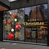2026 Holiday Window Stickers: New Year and Christmas Static Cling Decals for Glass and Doors