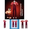 Polyester Kumaşlı ve Rahat Kesimli Wreck It Ralph Cosplay Kıyafeti, Anime ve Oyun Etkinlikleri İçin