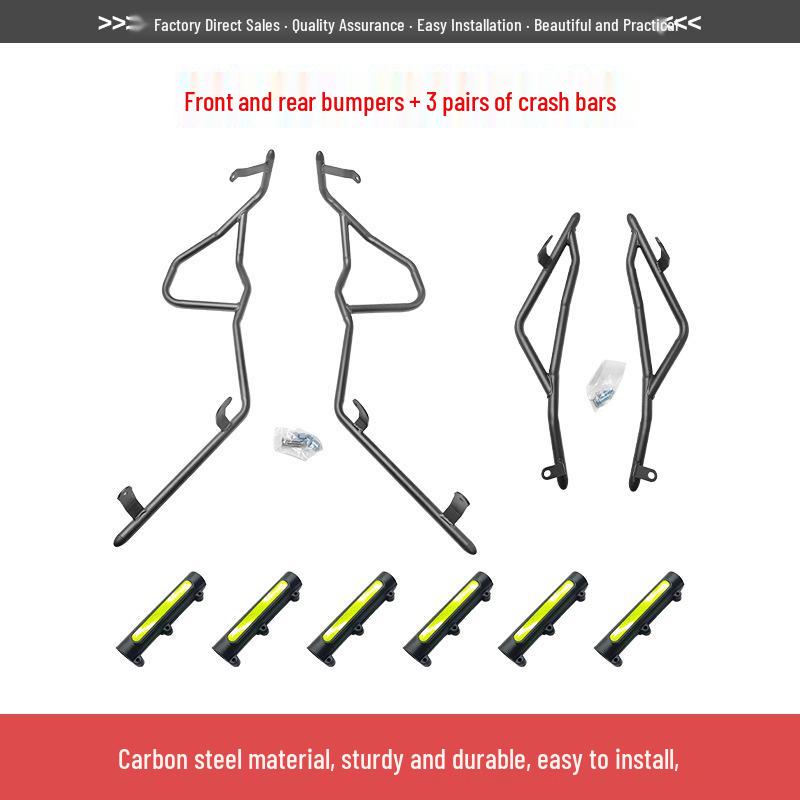 Zongshen RT150S Scooter Full Coverage Bumper Guard Set