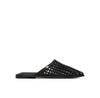 Hilfiger Leather Mix Flat Mule Slippers