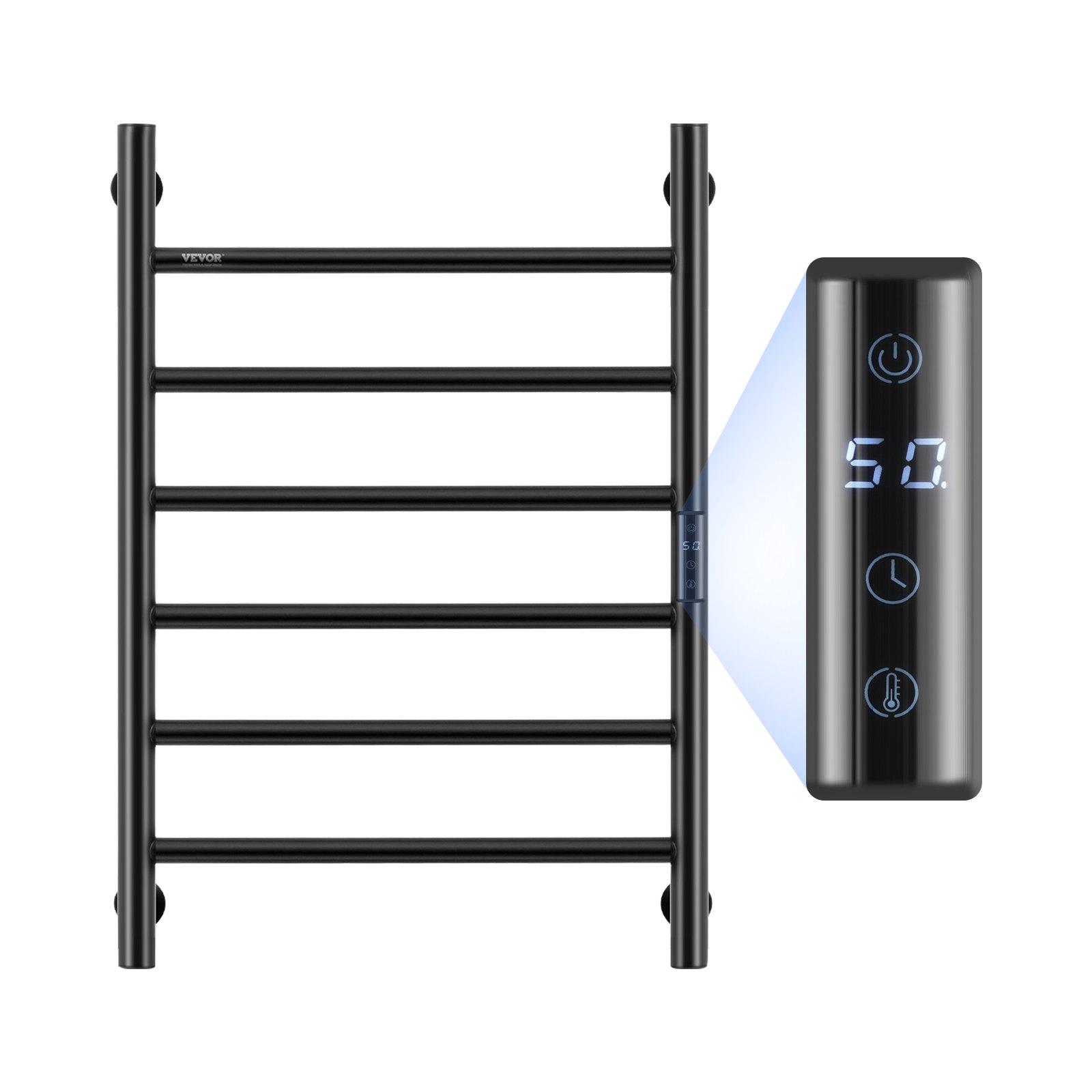 VEVOR 6 Bars Towel Warmer Rack