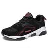 Large size hollow breathable casual shoes men's new low-top mesh lightweight sports shoes comfortable and fashionable running shoes