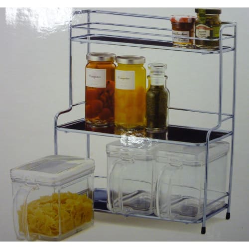 Asvel Rack-equipped Condiment Container, Wire Frame 3 "Forma