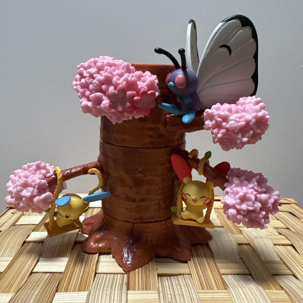 [USED] Pokemon Minifigure Diorama Lapras Mew Celebi Oshawott