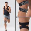 1Pcs Sports Patellar Band Knitted Comfort Knee Support Silicone Rubber Shock Absorption Compression Straps for Outdoor