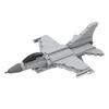 Vojenské letadlo z druhé světové války F-16 Stíhačka Stavebnicový model Sestavitelná hračka Kompatibilní sada malých dílků