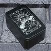 Rectangular Key Organizer Box Playing Card Storage Box Metal Money Coin Carry Box Candy Case Business Tarot Storage Tins